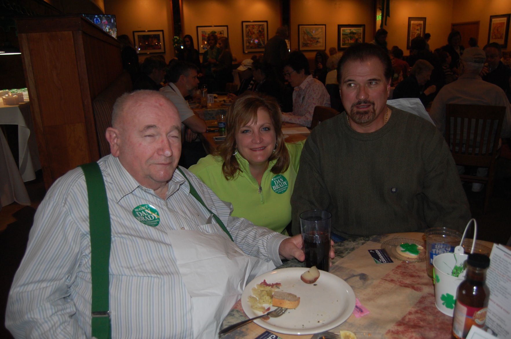 Charles Gran, Denny and Chris Chenoweth